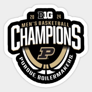 Purdue Boilermakers Big Ten Champs 2024 Sticker